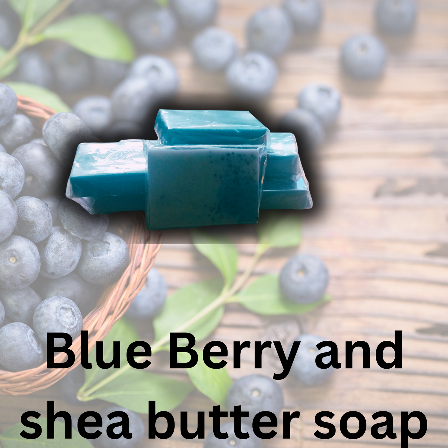Blue Berry & Shea butter soap