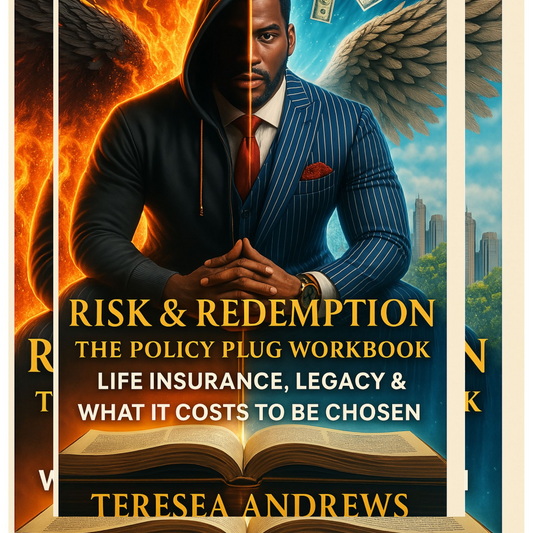 Risk & Redemption: The Policy Plug Workbook Life Insurance, Legacy & What It Costs to Be Chosen