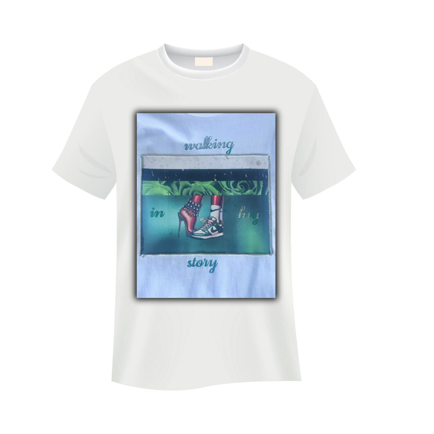 walking in my story t-shirt