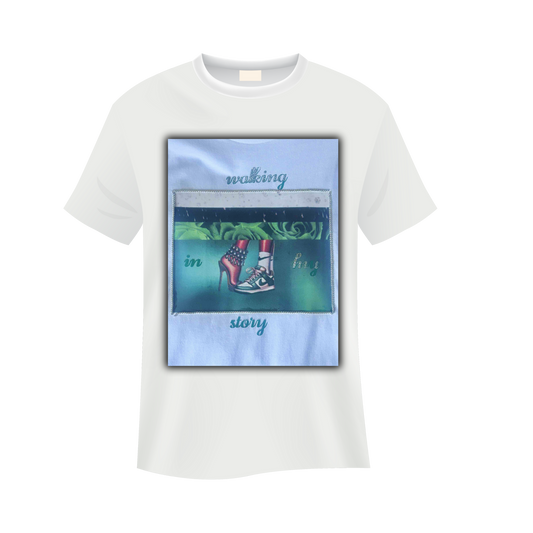 walking in my story t-shirt